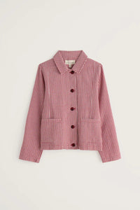 Carnon Downs Jacket - Gingham Scarlet