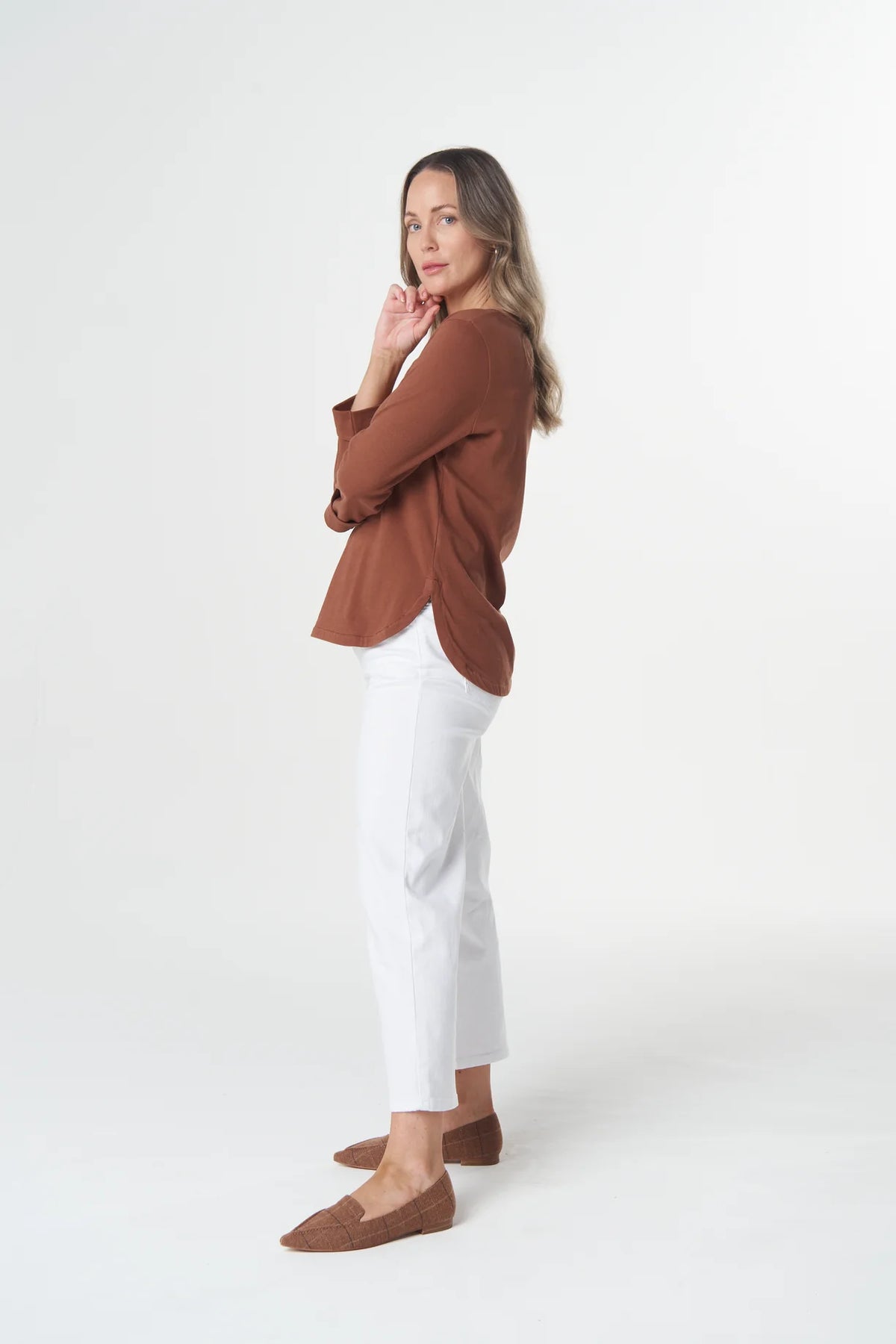 Goondiwindi T-Shirt - Brown Coco
