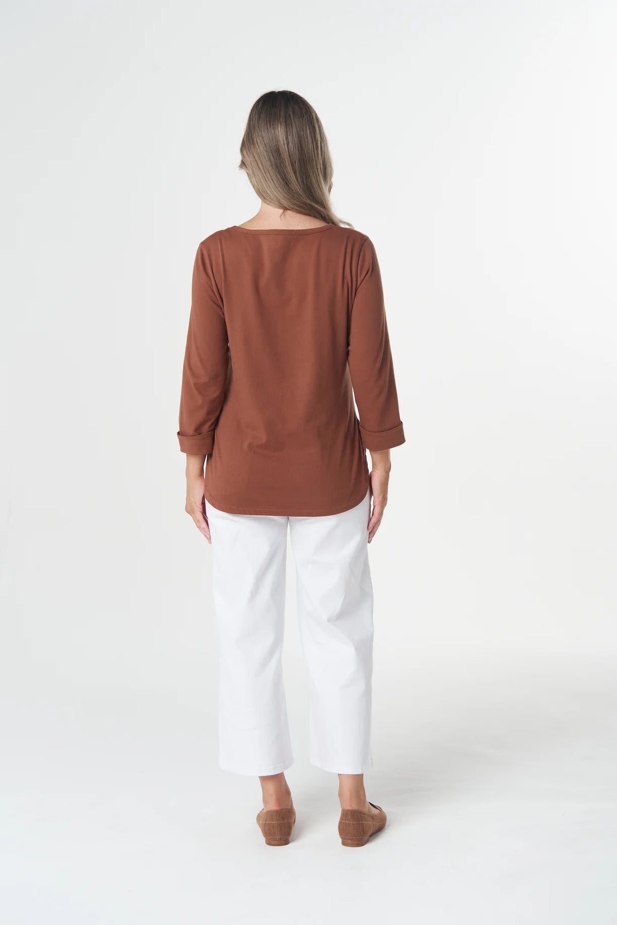Goondiwindi T-Shirt - Brown Coco
