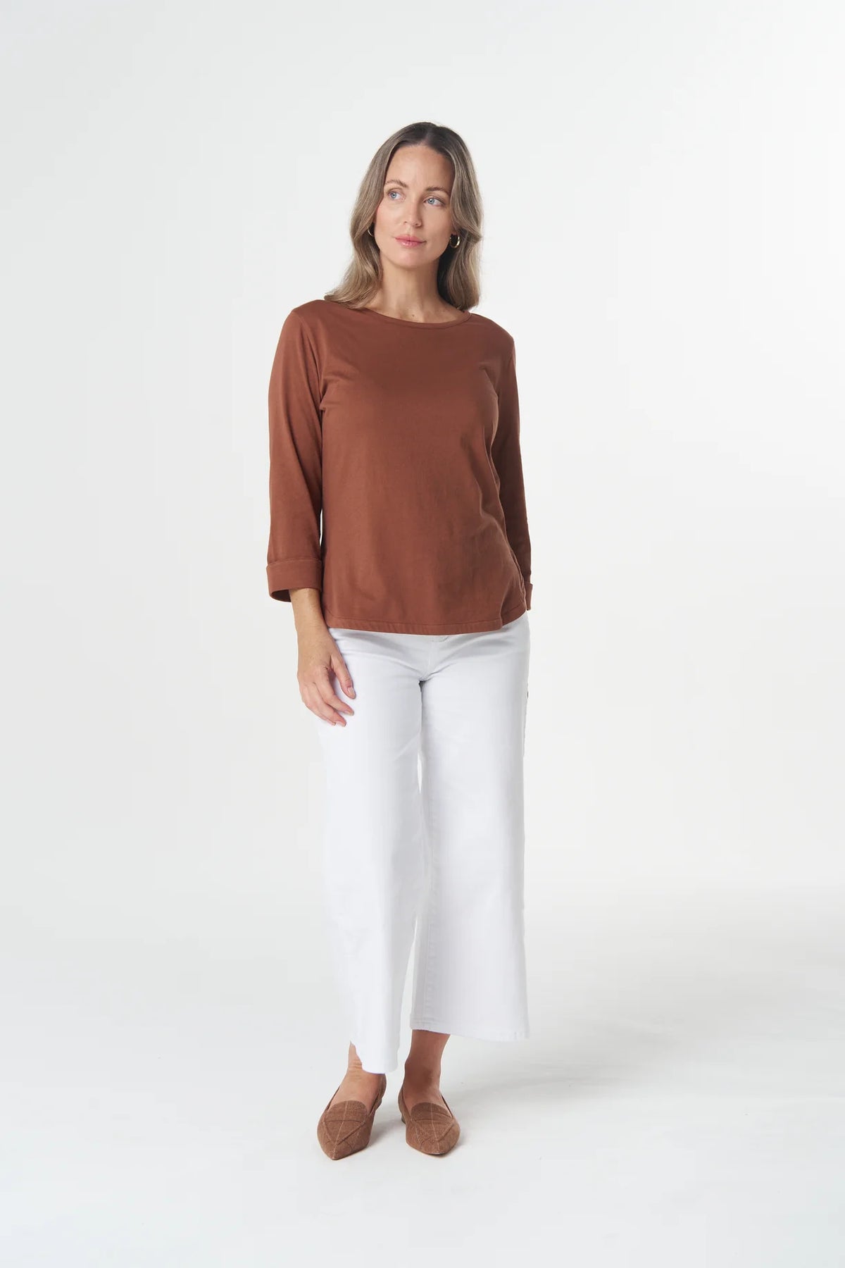 Goondiwindi T-Shirt - Brown Coco