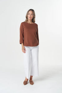 Goondiwindi T-Shirt - Brown Coco