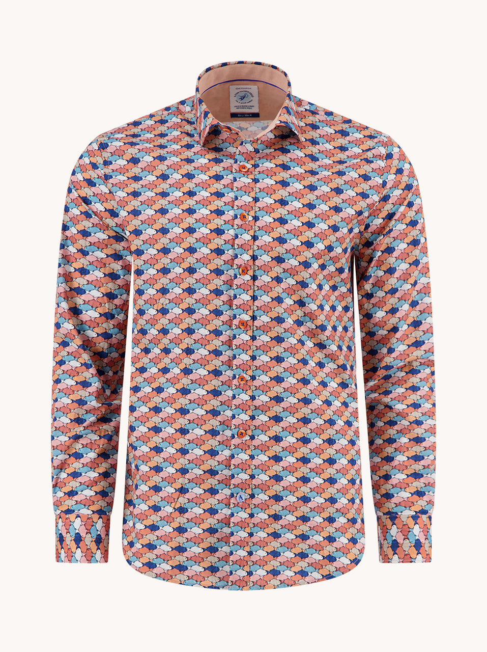A Fish Named Fred The Graphic Fish Shirt in Red 33.019_073