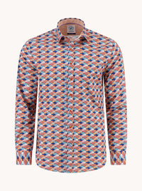 A Fish Named Fred The Graphic Fish Shirt in Red 33.019_073