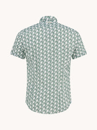 A Fish Named Fred The SS Geometric Birds Shirt in Thyme 33.055_312