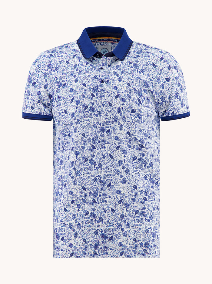 A Fish Named Fred The Polo Flower Lines Cobalt 33.305_607