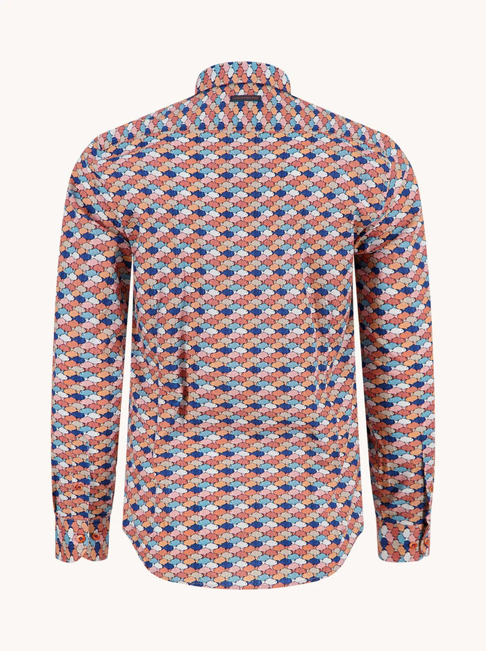 A Fish Named Fred The Graphic Fish Shirt in Red 33.019_073