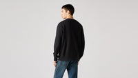 Levi's® Original Housemark Crewneck Sweatshirt in Mineral Black 35909-0003