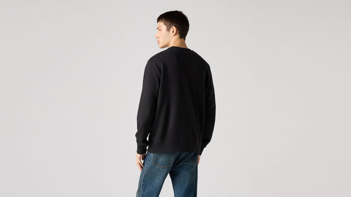 Levi's® Original Housemark Crewneck Sweatshirt in Mineral Black 35909-0003