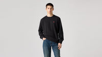 Levi's® Original Housemark Crewneck Sweatshirt in Mineral Black 35909-0003