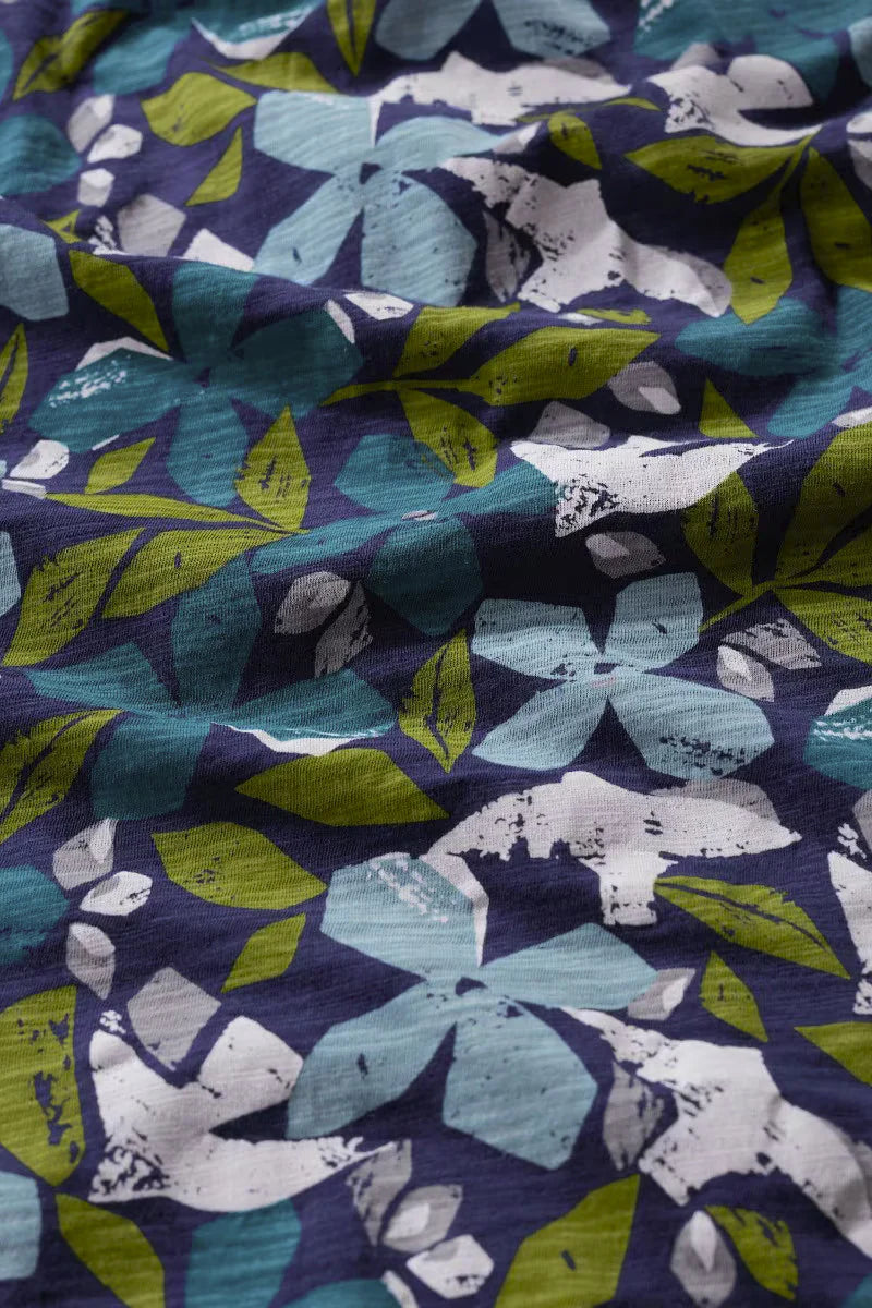 Seasalt 3/4 Busy Lizzy Tunic Headland Collage Mix