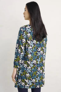 Seasalt 3/4 Busy Lizzy Tunic Headland Collage Mix