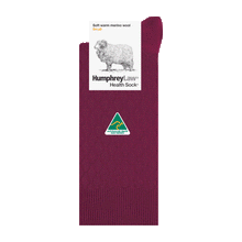 Load image into Gallery viewer, Humphrey Law Ladies 95% Fine Merino Quilted Merino Socks
