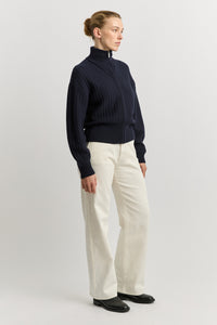 Toorallie Grid Knit Zip Through 5126