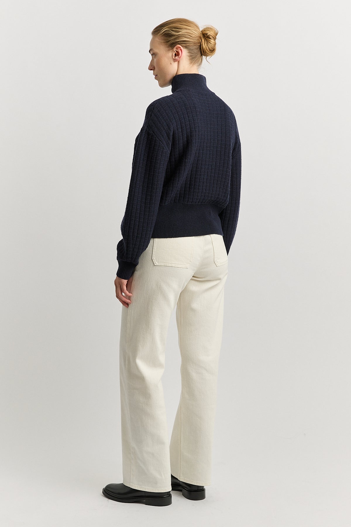 Toorallie Grid Knit Zip Through 5126