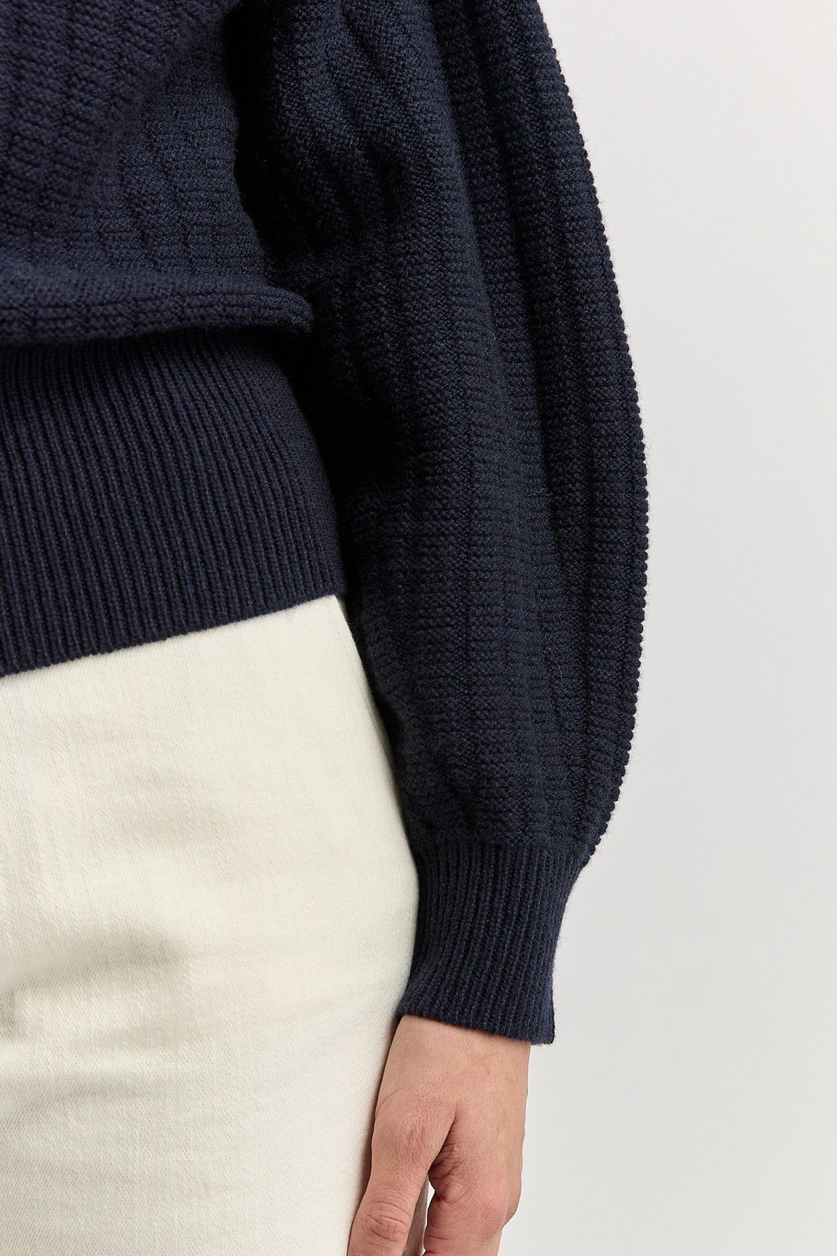 Toorallie Grid Knit Zip Through 5126