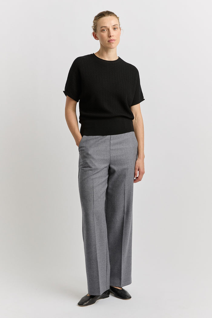 Toorallie Pointelle Knit Dolman 5162