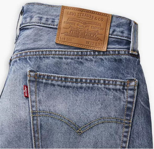 Levi's 555 Relaxed Straight Lightweight Jeans 0004