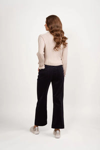 Vassalli 5995AM Wide Leg Ankle Grazer Corduroy Pant