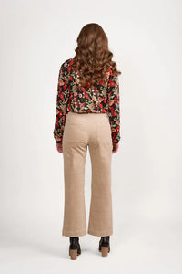 Vassalli 5995AM Wide Leg Ankle Grazer Corduroy Pant