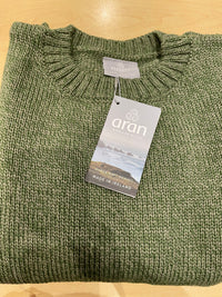 Aoife Supersoft Crewneck Sweater in Meadow or Jam