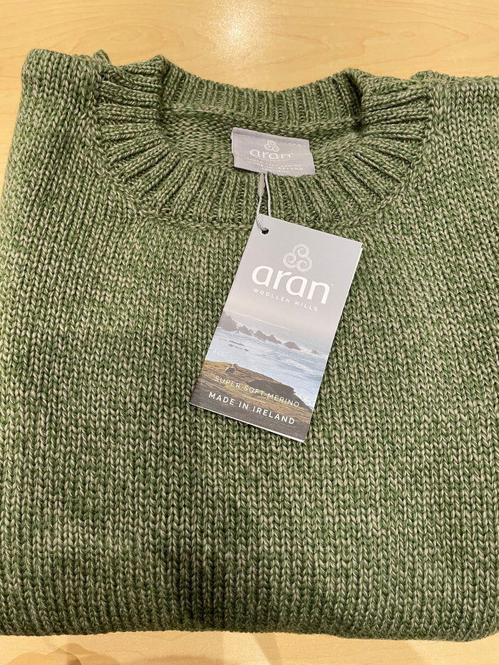 Aoife Supersoft Crewneck Sweater in Meadow or Jam