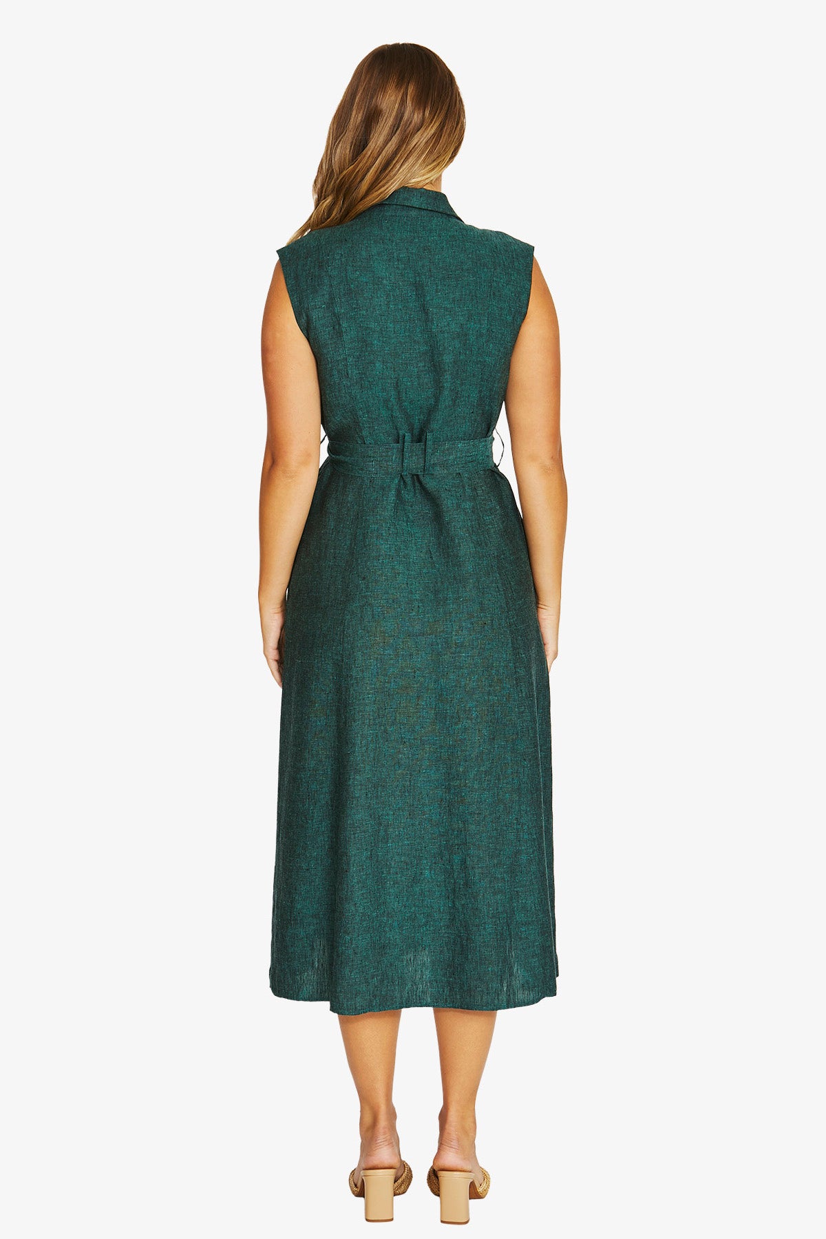 Double Breasted Dress in Jungle 5009A