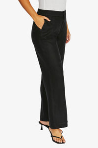 Stitch Waist Pant in Black 7093A