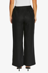 Stitch Waist Pant in Black 7093A