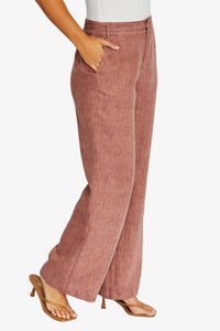 Stitch Waist Pant in Rhubarb 7093A