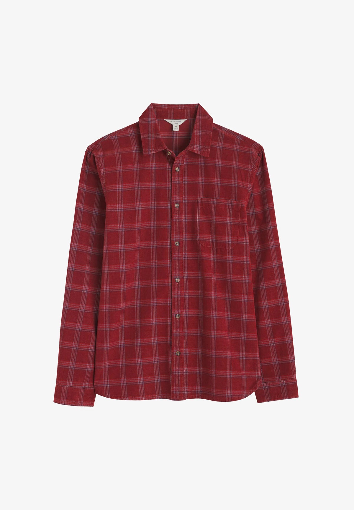 Seasalt Men's Shoreman Shirt in Gawan Conker