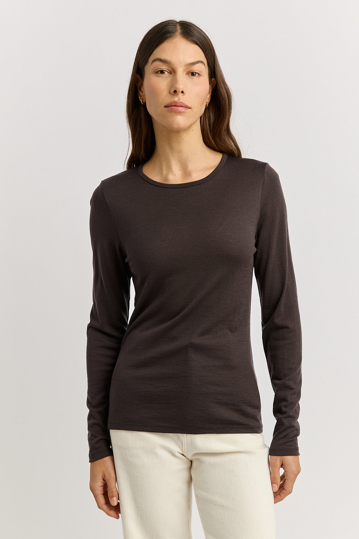 Toorallie Crew Merino L/S Tee 667