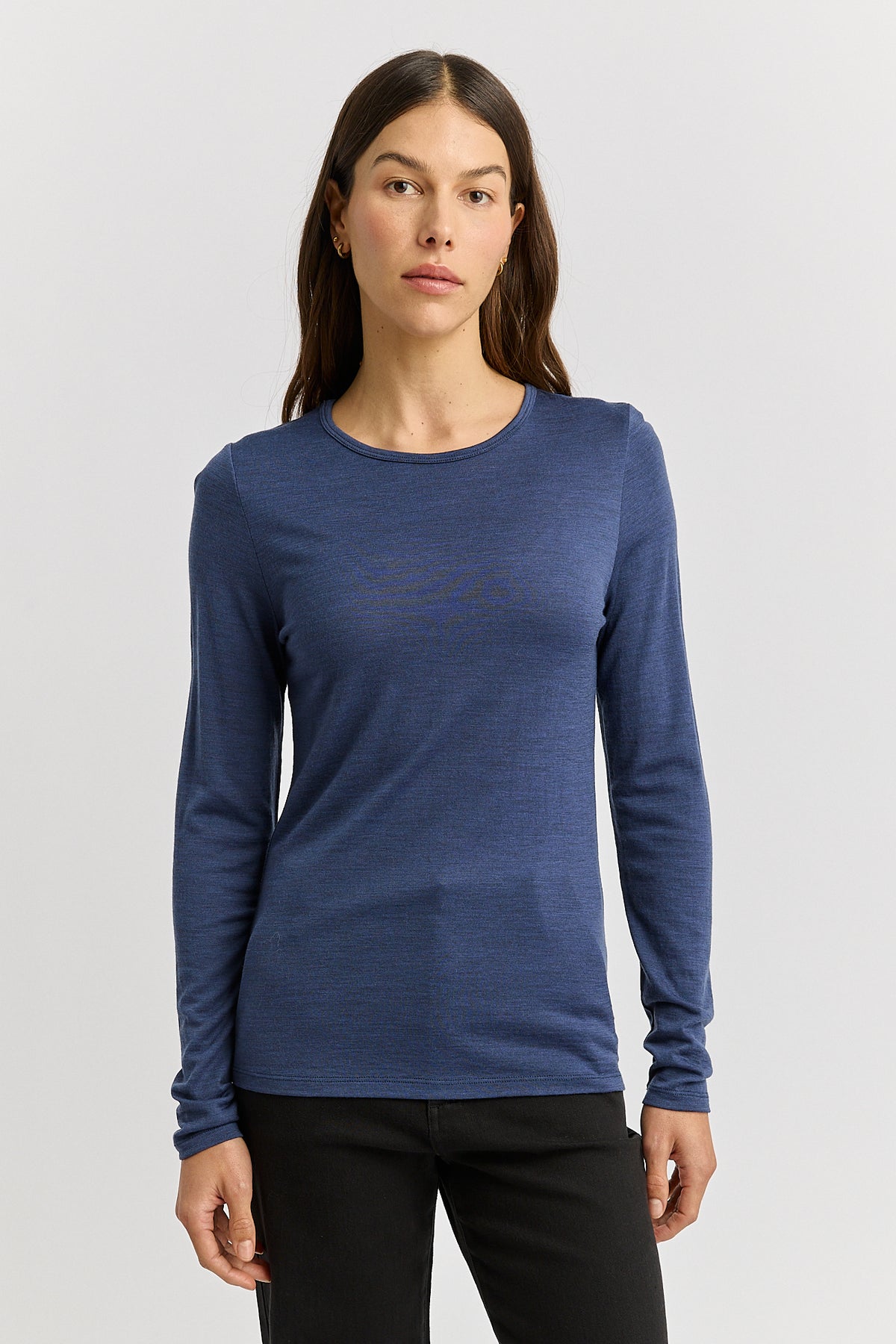 Toorallie Crew Merino L/S Tee 667