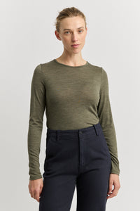 Toorallie Crew Merino L/S Tee 667