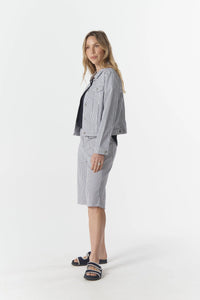 Goondiwindi Stripe Jean Jacket