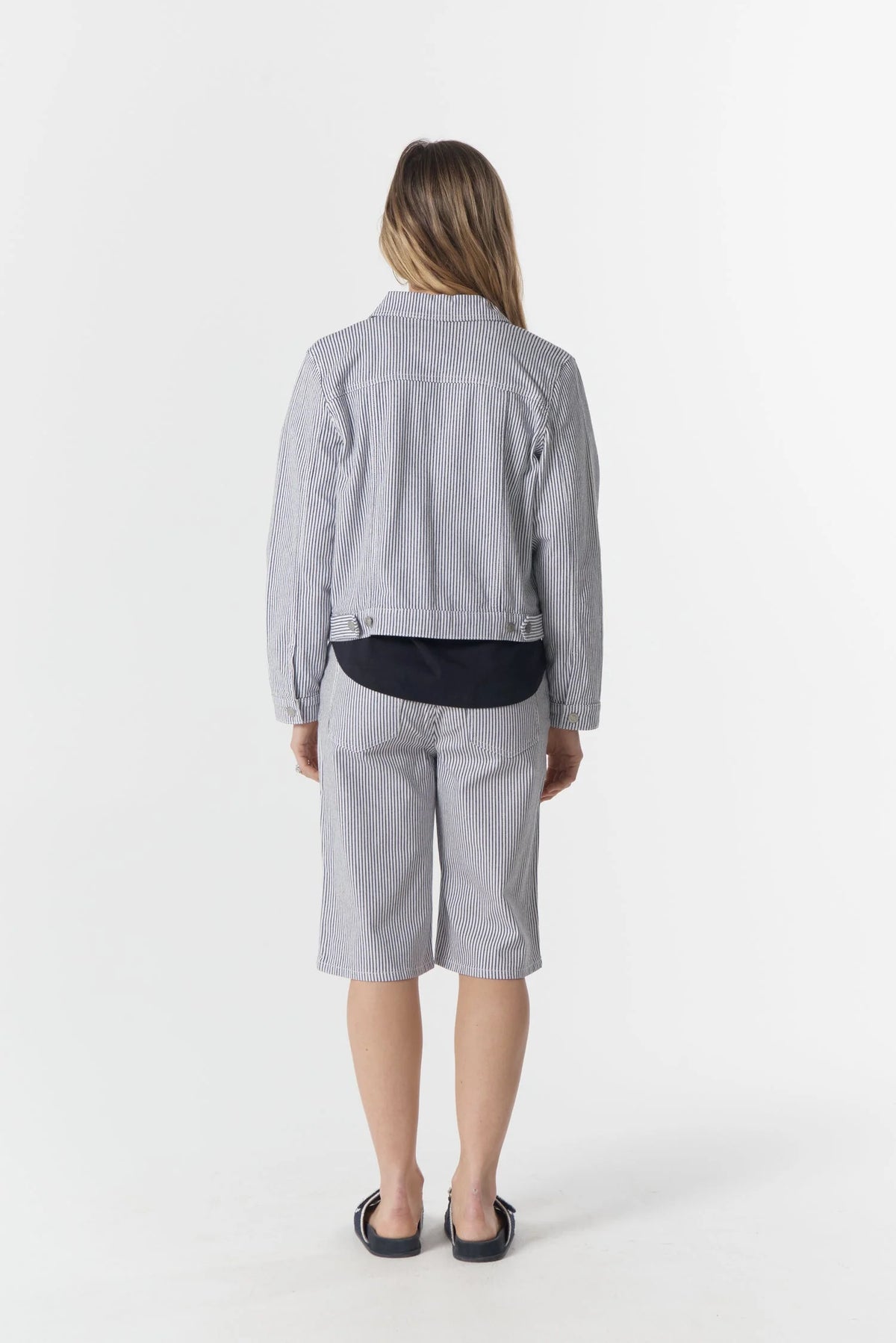 Goondiwindi Stripe Jean Jacket