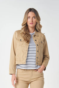 Goondiwindi Ray Denim Jacket in Camel