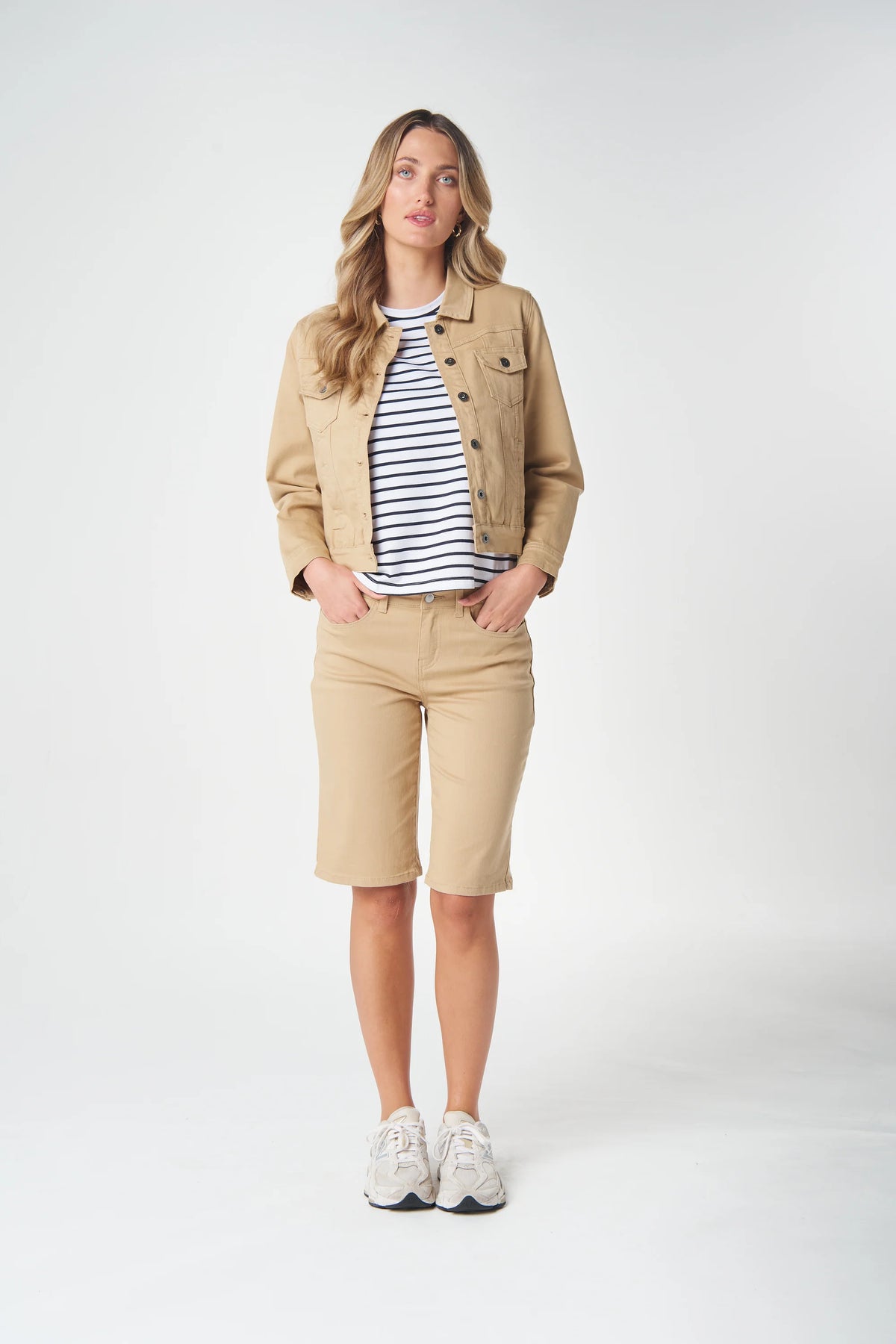 Goondiwindi Ray Denim Jacket in Camel