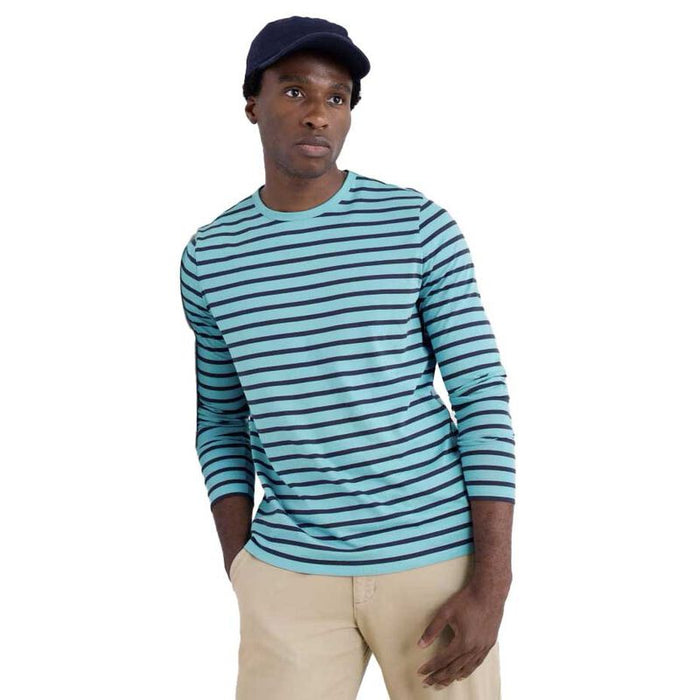 Seasalt Men's Sailor Shirt - Breton Surf
