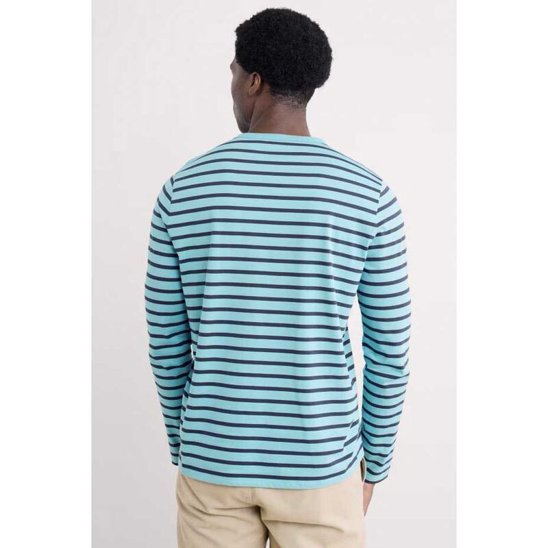 Seasalt Men's Sailor Shirt - Breton Surf