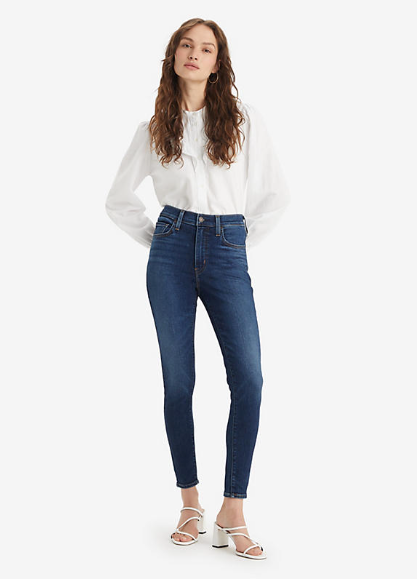 720 HiRise Super Skinny - 'I've Got This' Dark Mid Blue