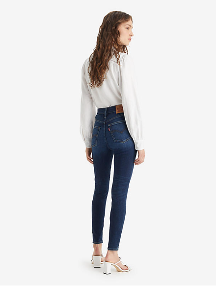 720 HiRise Super Skinny - 'I've Got This' Dark Mid Blue