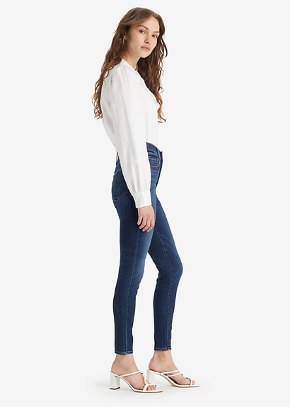 720 HiRise Super Skinny - 'I've Got This' Dark Mid Blue