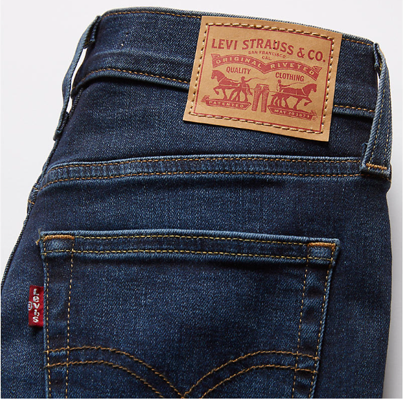 720 HiRise Super Skinny - 'I've Got This' Dark Mid Blue