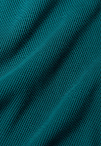 Seasalt Men's Jackline Long Sleeve Waffle Top in Kingfisher