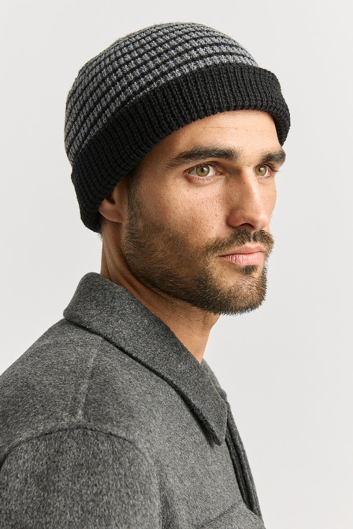 Toorallie Links Stripe Beanie in Multiple Colour Options 9027