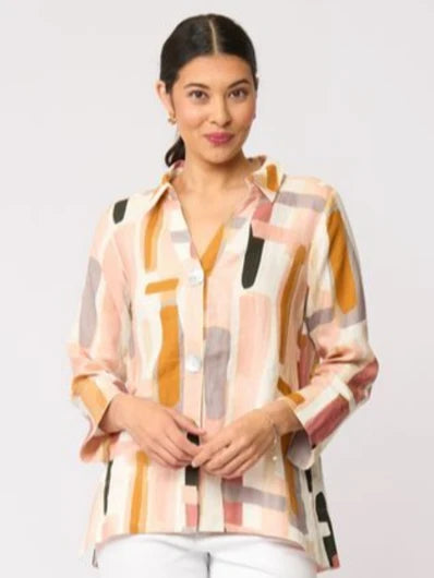 A-Museing Shirt in Block Art