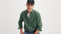 Men's Levi's Authentic Button Down Shirt in Mill Forest