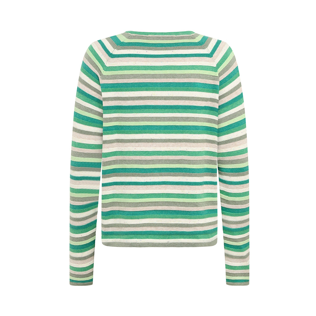 Anna Eco Links Cardigan in Green