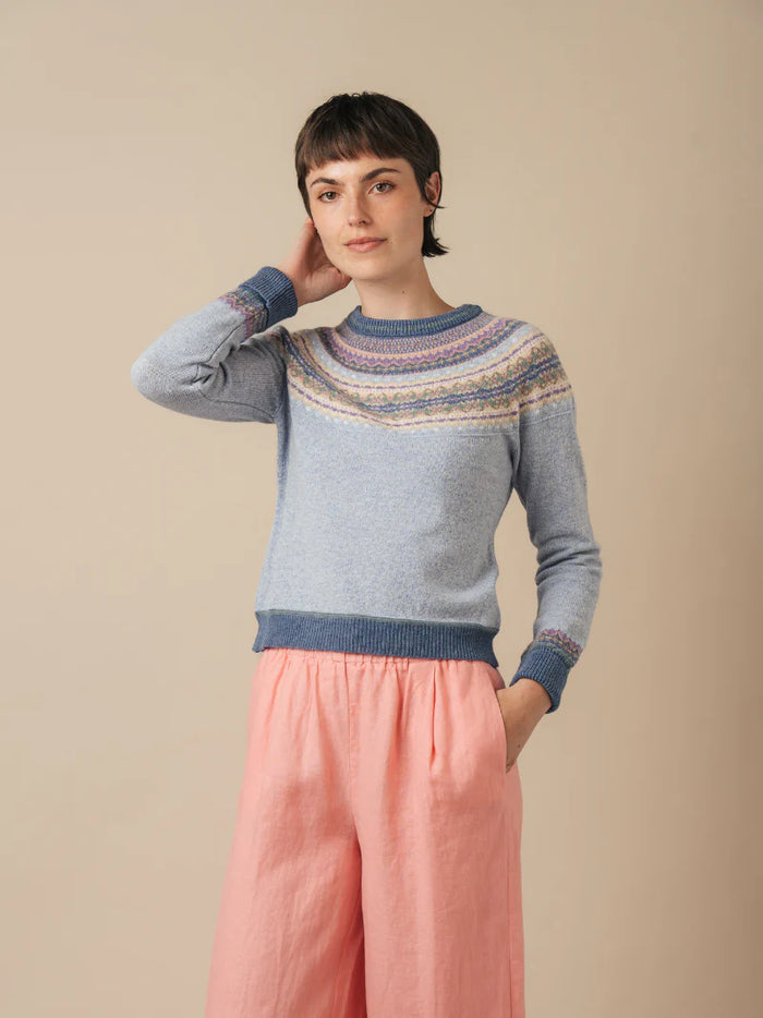 Eribe Alpine Short Sweater in Dove