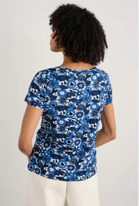 Appletree T-shirt in Screenprint Floral Cargo